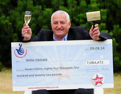 first uk lottery winner.